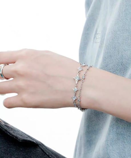Ice stardust bracelet