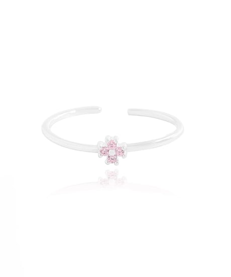 Point flower ring