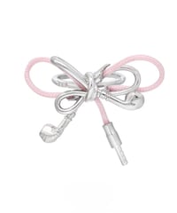 Ribbon earphone cord ring