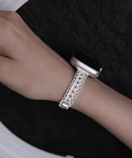 Lace apple watch band