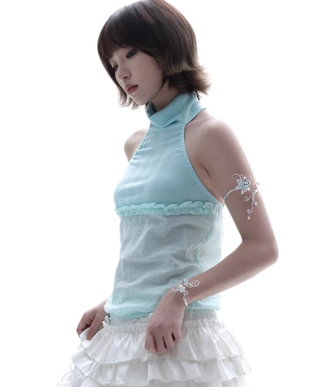 Mist mint lily armlet
