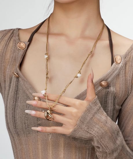Lucky bird necklace