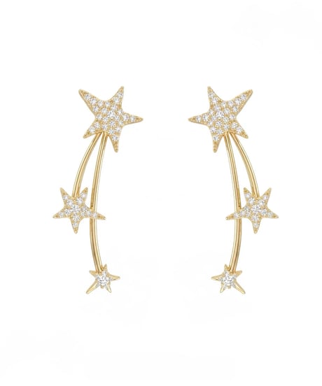 Glitter star pierce