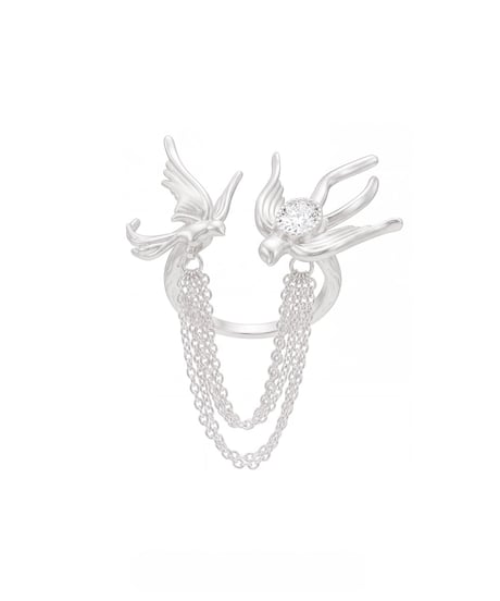 Lucky bird ring