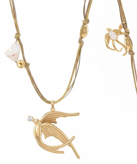 Lucky bird necklace