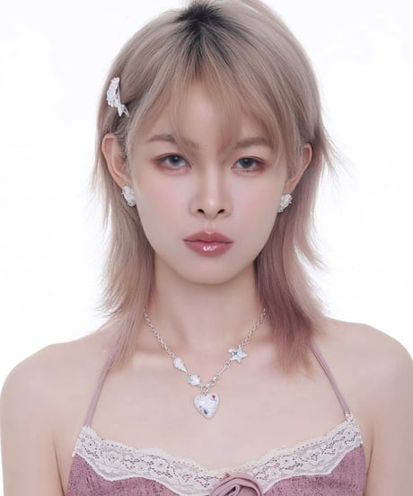 Marine jewel necklace
