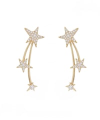 Glitter star pierce