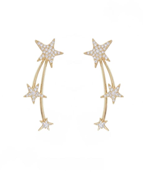 Glitter star pierce