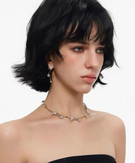 Glitter star pierce