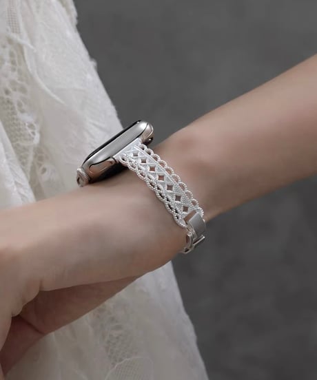 Lace apple watch band