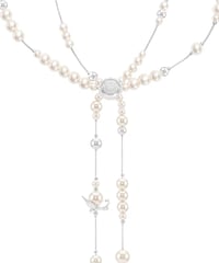 Lucky bird pearl necklace