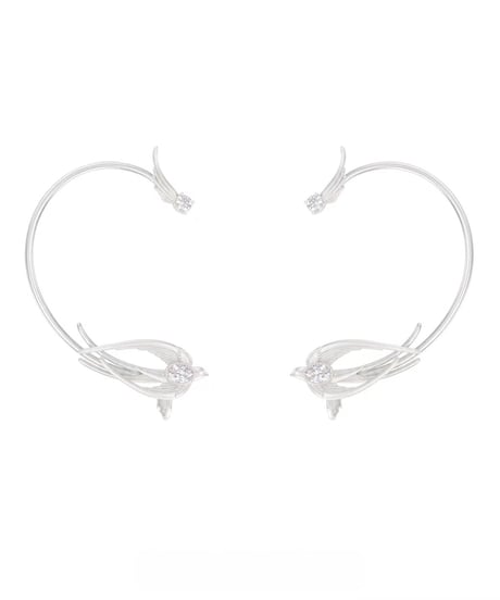 Lucky bird ear cuff