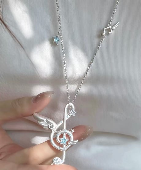 Melody angel necklace