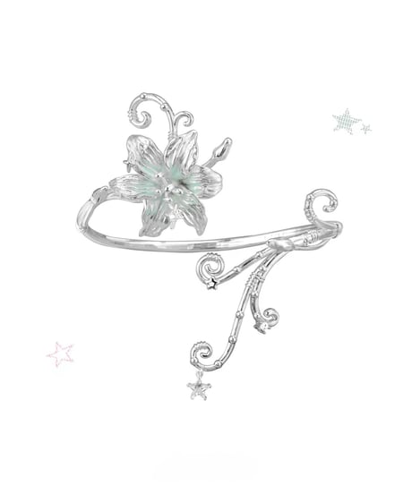 Mist mint lily armlet