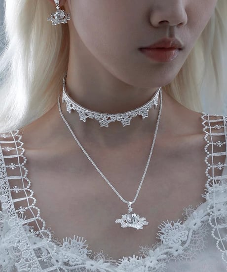 Star cat planet necklace