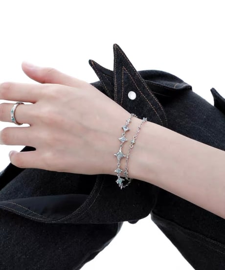 Ice stardust bracelet