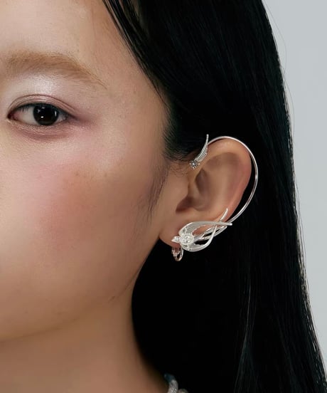 Lucky bird ear cuff