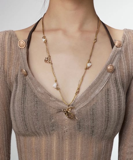 Lucky bird necklace