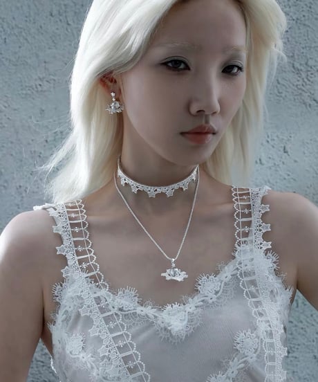 Star cat planet necklace