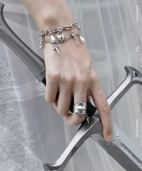 Knight’s relic charm bracelet