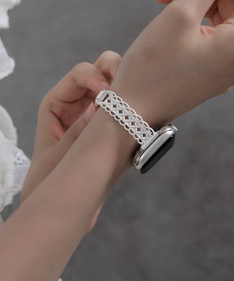 Lace apple watch band