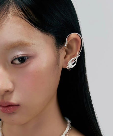 Lucky bird ear cuff