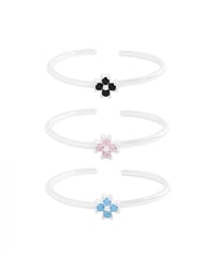Point flower ring