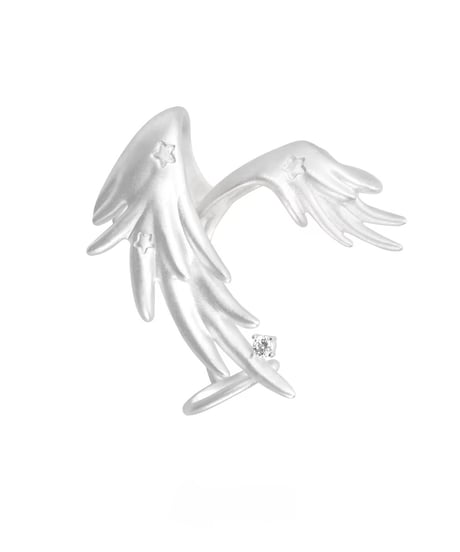 Angel's embrace ear cuff
