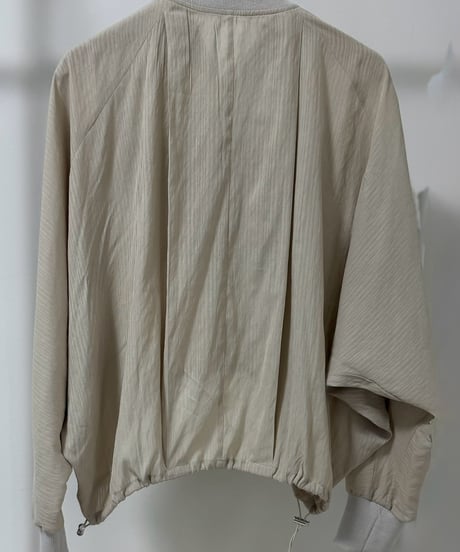 しなやかブルゾン【Light Beige｜Beige｜Black 全3色】
