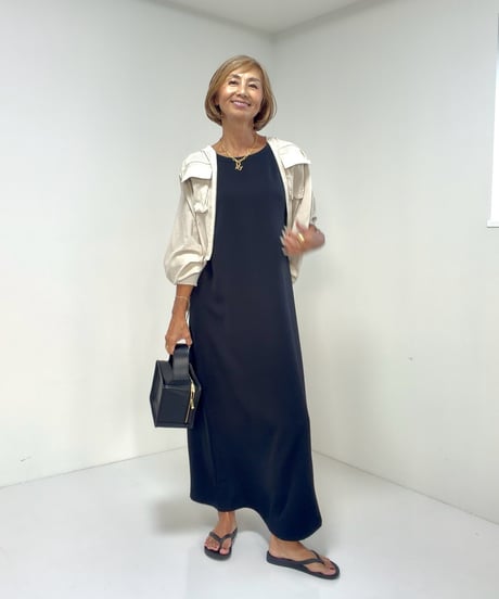 しなやかブルゾン【Light Beige｜Beige｜Black 全3色】