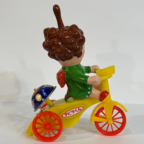 レトロゼンマイ三輪車 円谷プロ チビラくん ママゴン80体限定 Retro windup tricycle Mamagon 80pcs EX