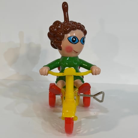 レトロゼンマイ三輪車 円谷プロ チビラくん ママゴン80体限定 Retro windup tricycle Mamagon 80pcs EX