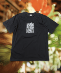 ビザプラナイト "アロイドとビカクシダ" Tシャツ【BLACK】