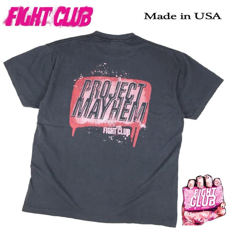 FIGHT CLUB Tシャツ ファイトクラブ 半袖 1999 アメリカ ブラット