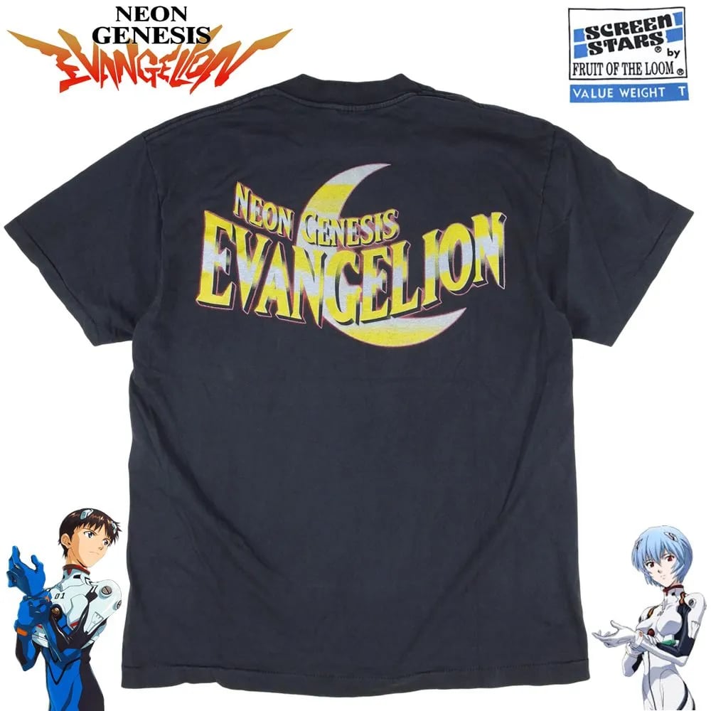 EVANGELION Tシャツ 新世紀 エヴァンゲリオン アニメ ブラック アニメ
