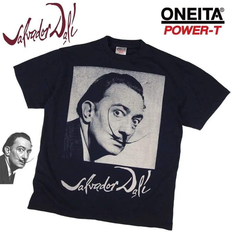 Salvador Dalí サルバドールダリ DALI ダリ Tシャツ 半袖 ブラック