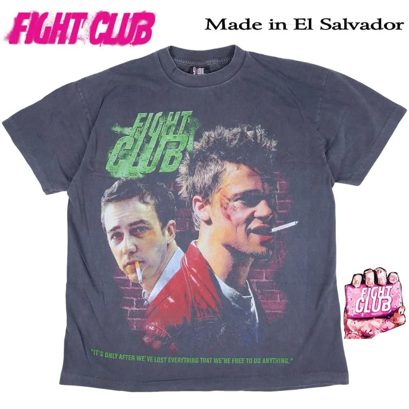 FIGHT CLUB Tシャツ ファイトクラブ 半袖 1999 アメリカ ブラット