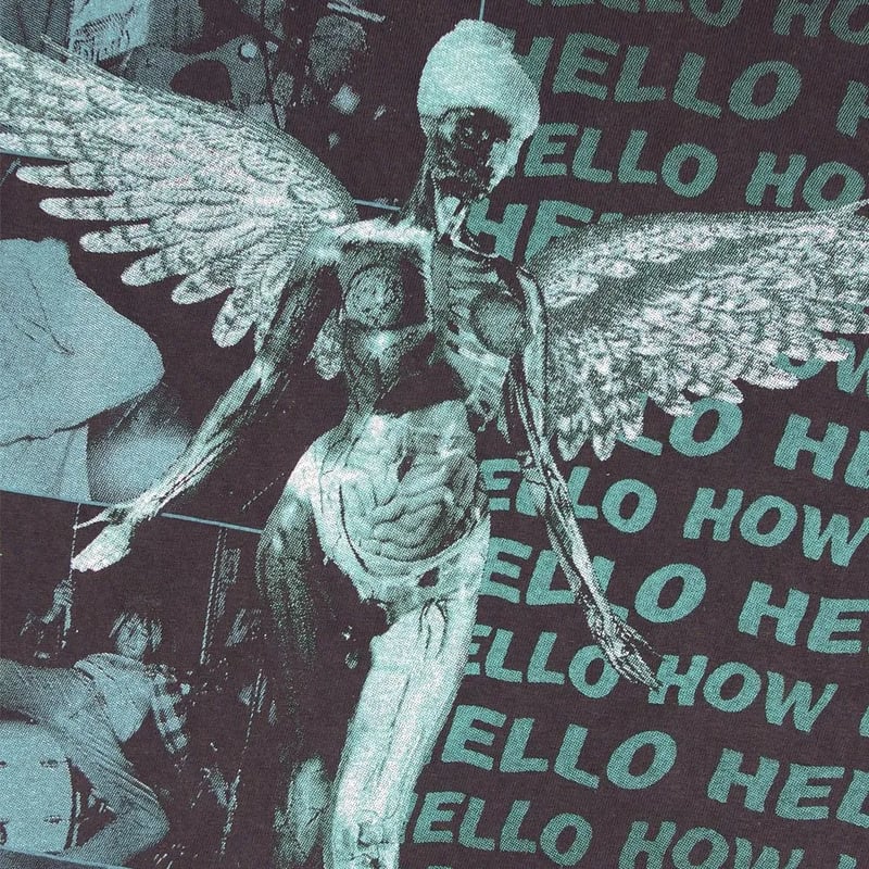 NIRVANA ニルバーナ Tシャツ IN UTERO HELLO 1993 ブラック ニルヴ