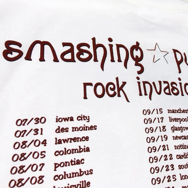 Smashing Pumpkins スマッシングパンプキンズ Tシャツ USA製 スマパン