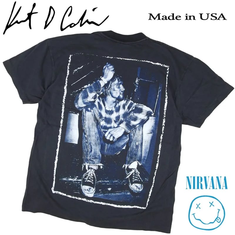 KURT COBAIN NIRVANA ニルヴァーナ カートコバーン 幼少期 フォト T