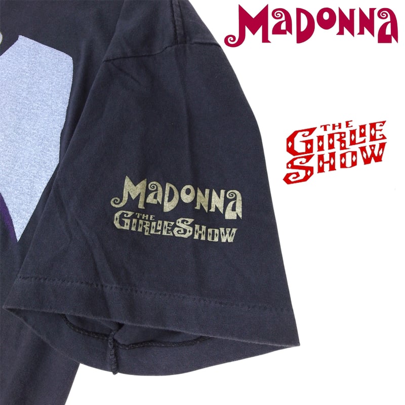 MADONNA マドンナ Tシャツ USA製 ブラック バンドT エロティカ ロックT