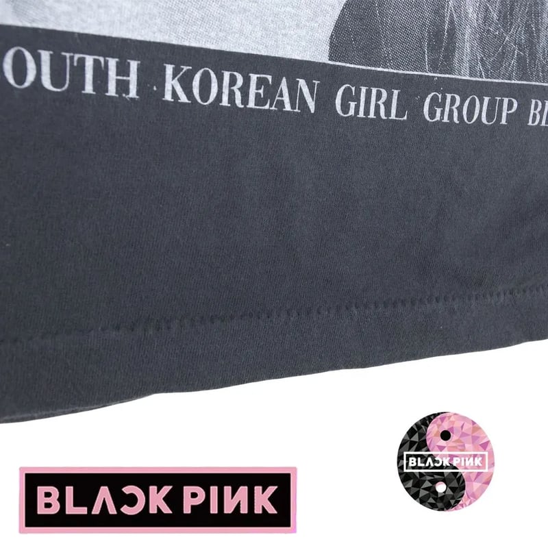 BLACKPINK ブラックピンク Tシャツ ブルピン blackpink ブラック L
