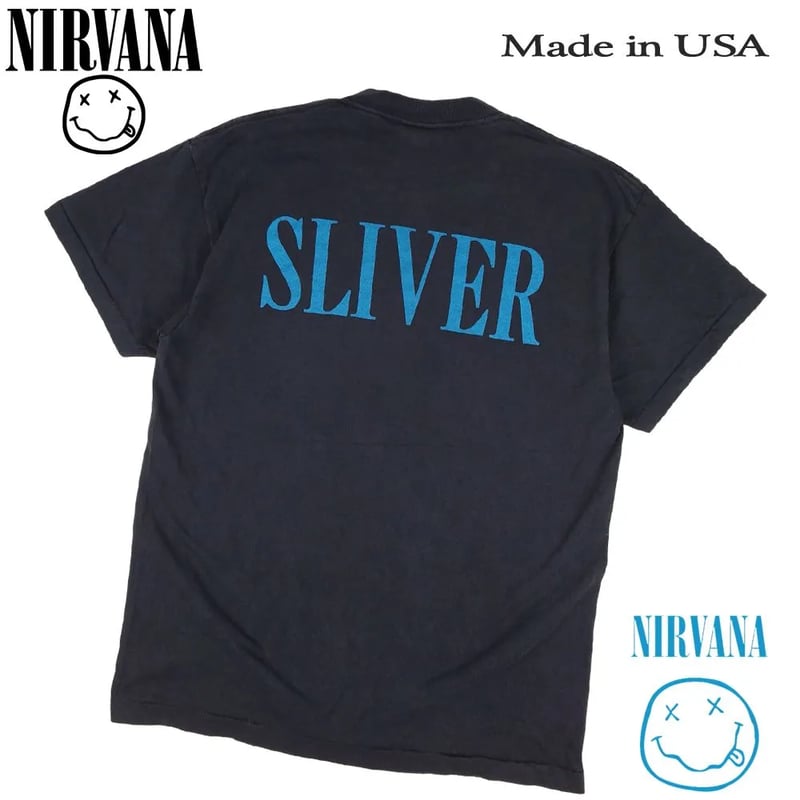 NIRVANA ニルヴァーナ Tシャツ SLIVER USA製 メンズ レディース