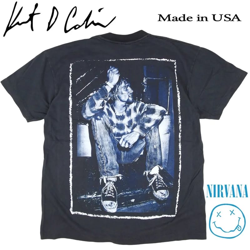 KURT COBAIN NIRVANA ニルヴァーナ カートコバーン 幼少期 フォト T