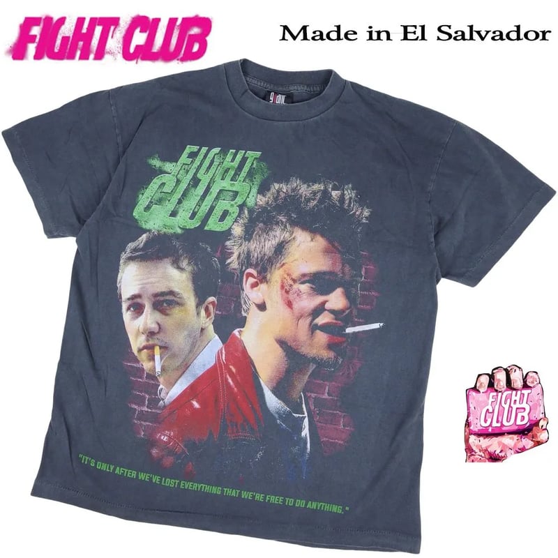 FIGHT CLUB Tシャツ ファイトクラブ 半袖 1999 アメリカ ブラット