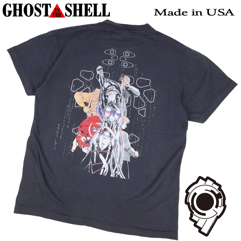 GHOST IN THE SHELL 攻殻機動隊 Tシャツ ゴーストインザシェル 1995 ア