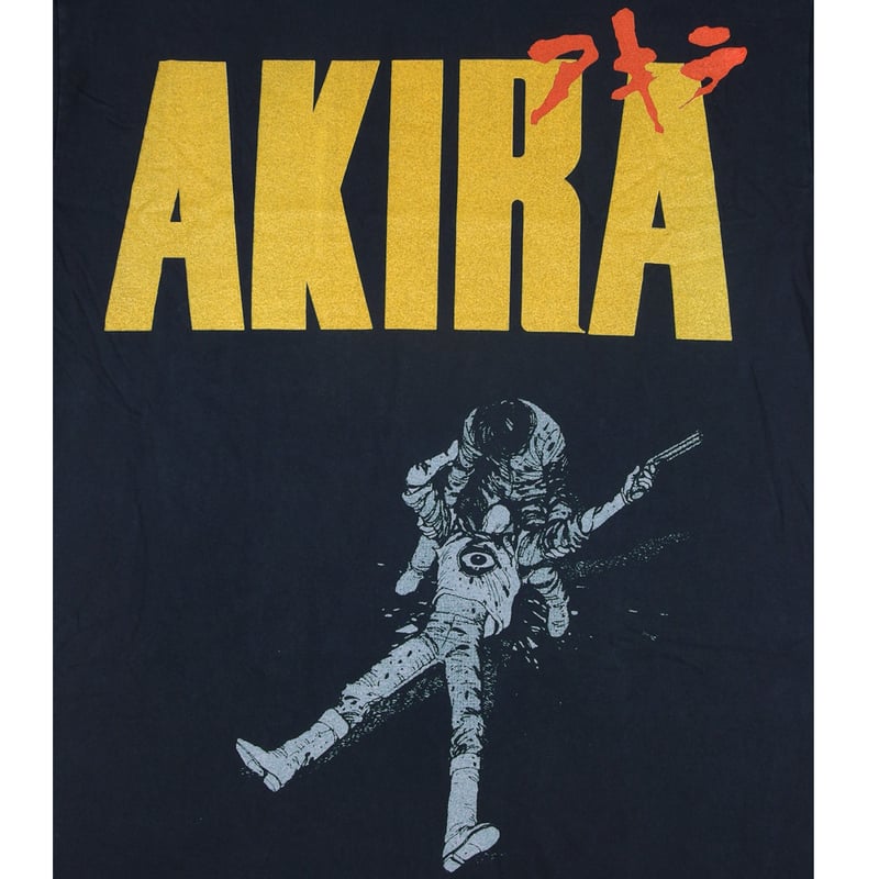 AKIRA アキラ アニメ Tシャツ ブラック Lサイズ 半袖 メンズ