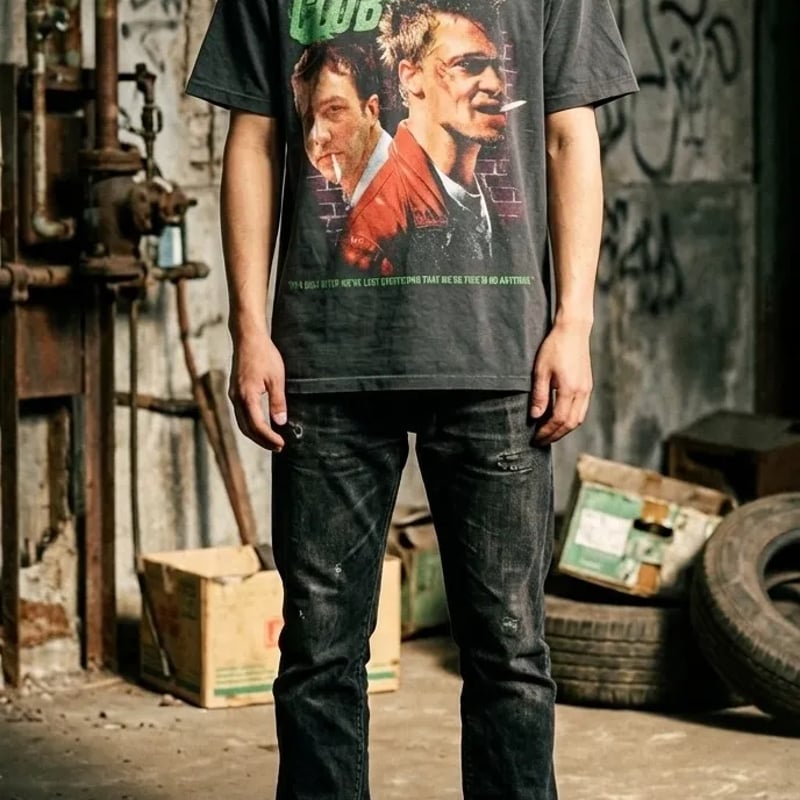 FIGHT CLUB Tシャツ ファイトクラブ 半袖 1999 アメリカ ブラット