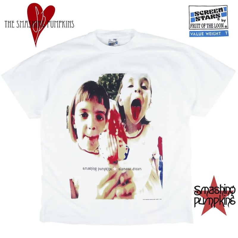 Smashing Pumpkins スマッシングパンプキンズ Tシャツ USA製 スマパン