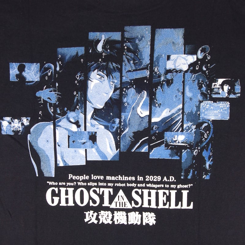GHOST IN THE SHELL 攻殻機動隊 Tシャツ ゴーストインザシェル 1995 ア